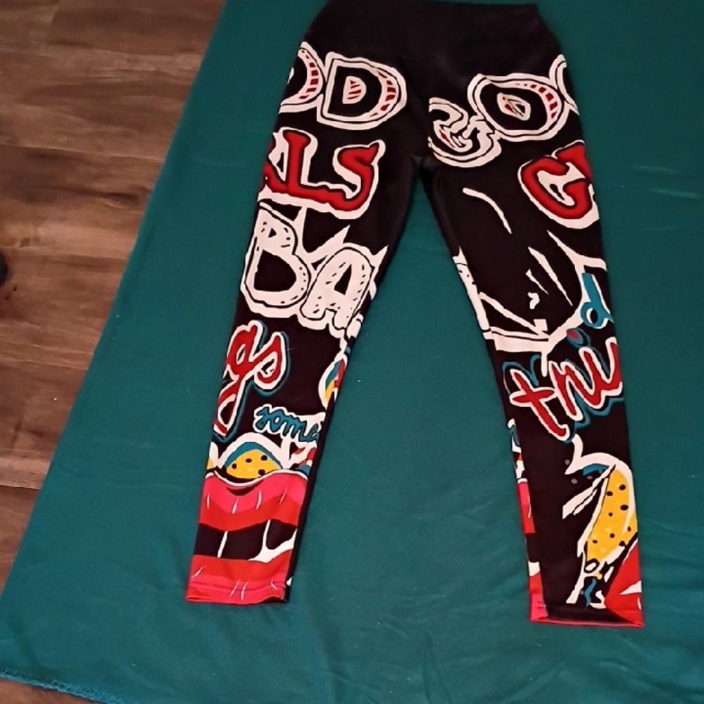 Colorful Graphic Leggings